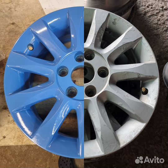 Полимерная покраска + пескоструй