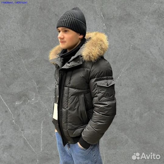 Куртка Moncler с мехом