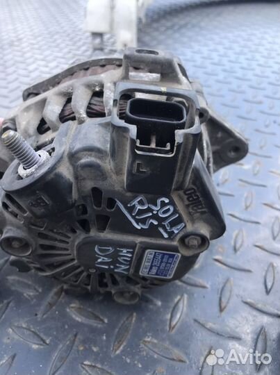 Генератор hyundai solaris