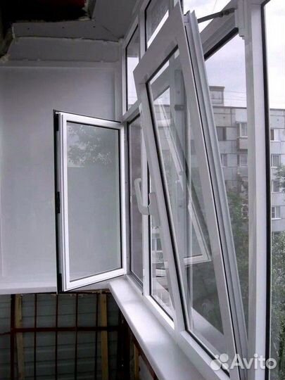 Пластиковые окна остекление помещений