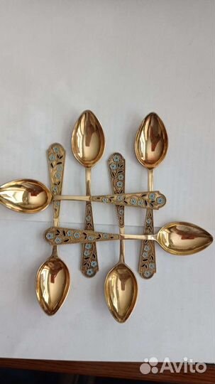 Серебро, для чая и солонки