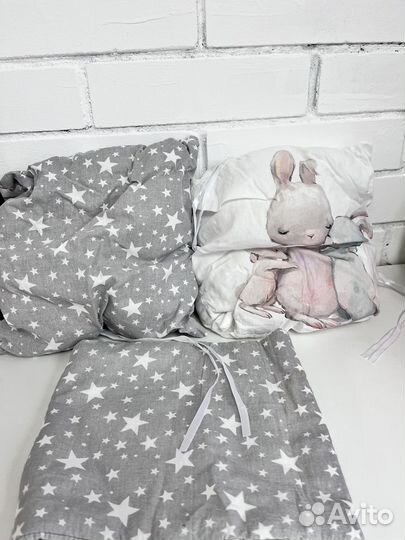 Бортики в детскую кроватку