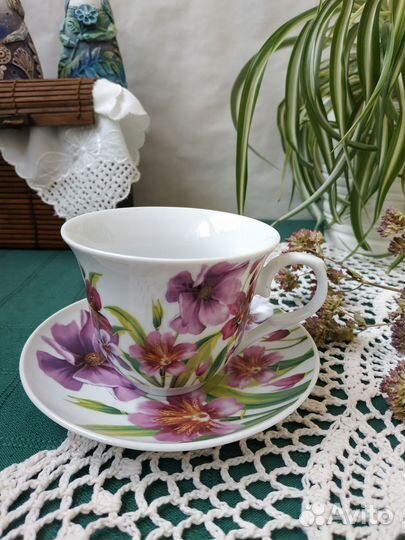 Чайная пара Япония, банка для специй лаванда