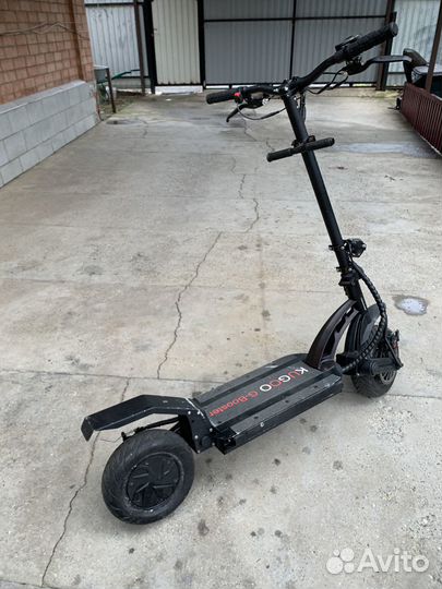 Электросамокат с сиденьем бу