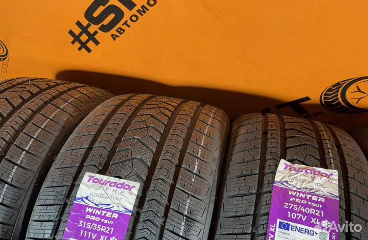 Tourador Winter Pro TSU1 275/40 R21 и 315/35 R21 112V