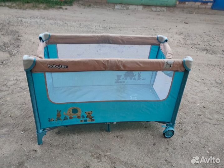 Детская кровать манеж