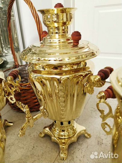 Тульские самовары на дровах новые фабричные