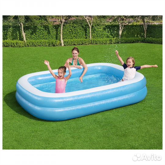 Бассейн надувной новый