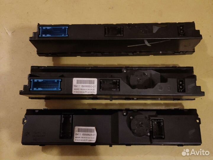Блок климат контроля bmw E60 E61 E63 (ремонт)