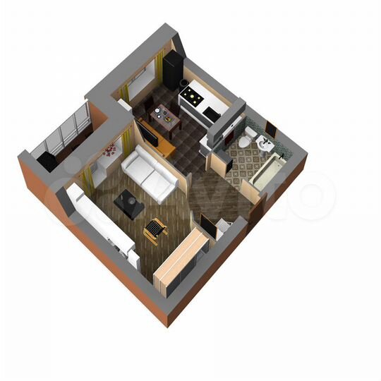 1-к. квартира, 39,5 м², 10/14 эт.