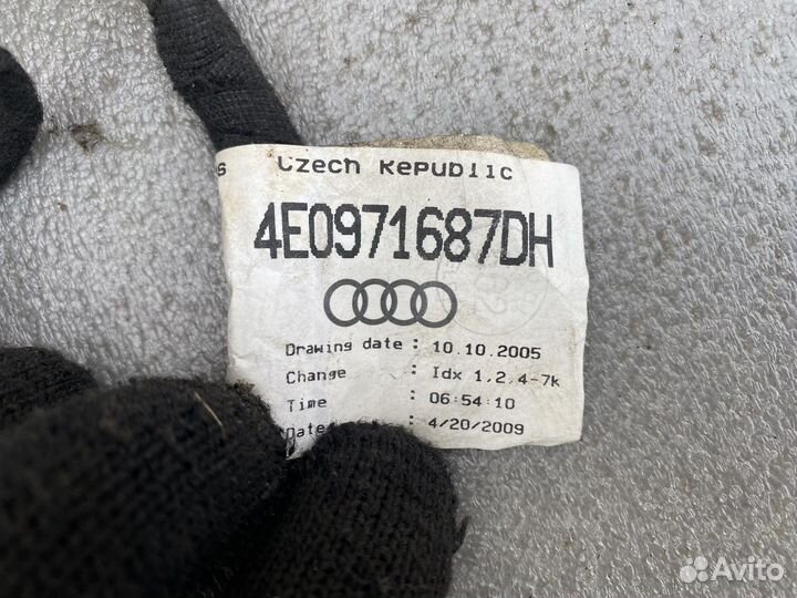 Проводка задних дверей Audi A8D3