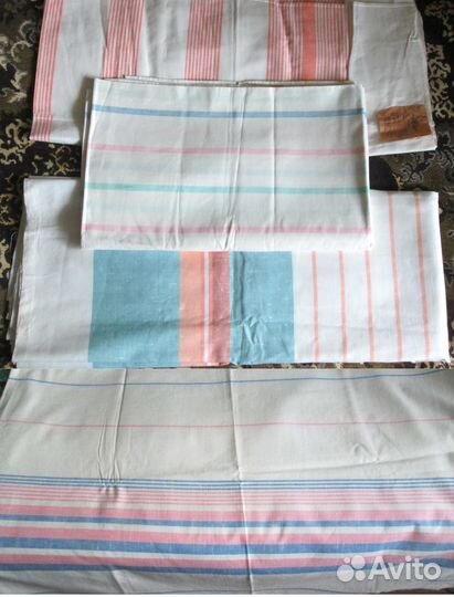 Пододеяльник,простынь, скатерть, лен жаккард СССР