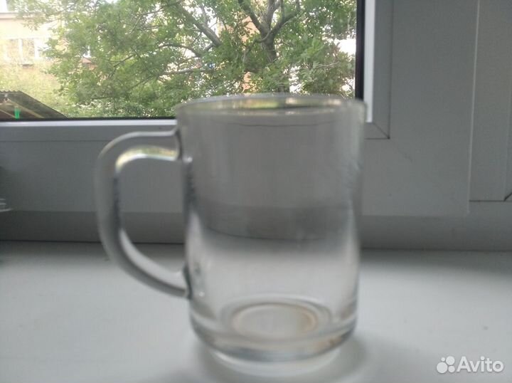 Стеклянные чашки