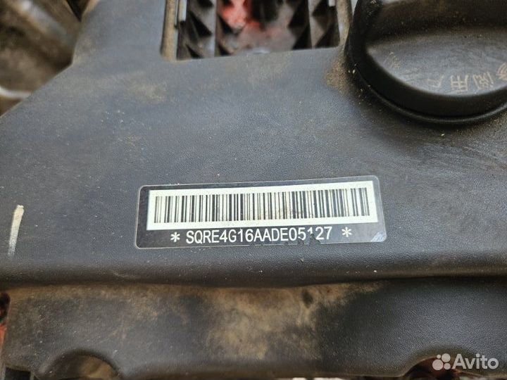 Двигатель Chery Tiggo T11 3 1.6 sqre4G16 2013