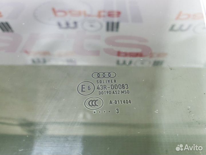 Стекло двери переднее левое Audi A7 2013