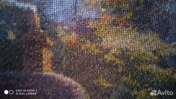 Картина вышитая крестом