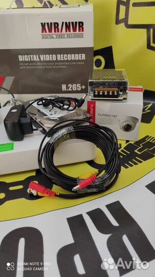 Комплекты видеонаблюдения установка