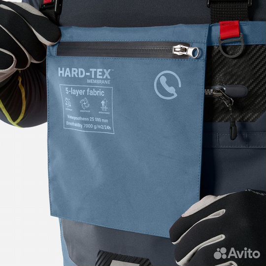 Вейдерсы finntrail proguide blue