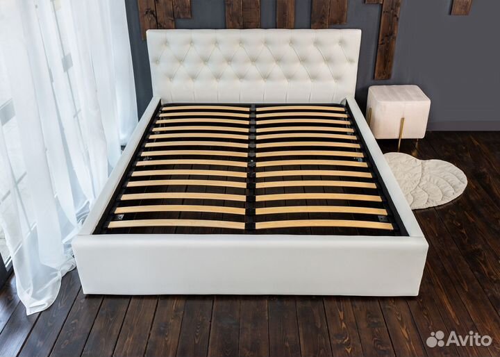 Кровать 160х200 с матрасом двухспальная