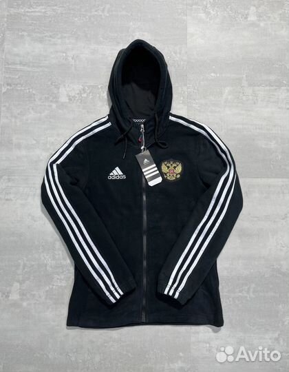 Флисовая кофта adidas Russia