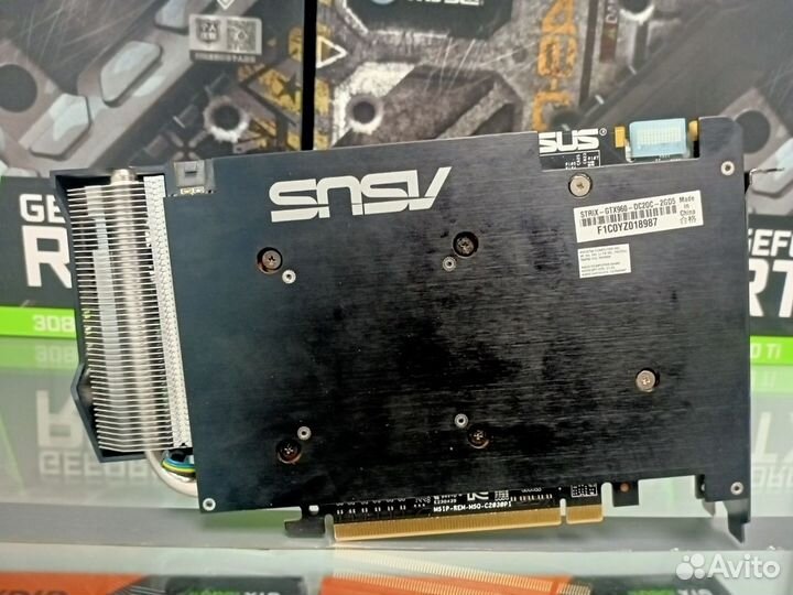 Видеокарта asus Strix GTX 960 2Gb