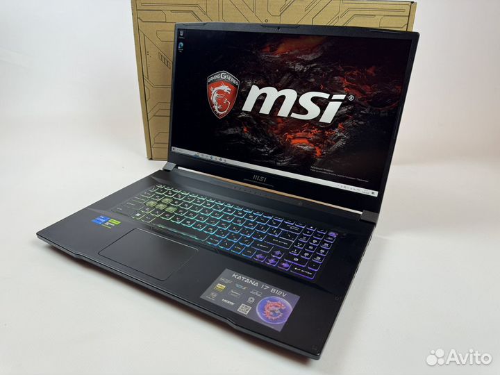 Мощный MSI Katana 17.3 144Гц I5/16Gb/RTX4060