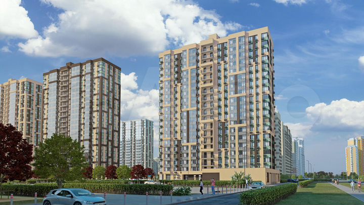 Квартира-студия, 28,9 м², 12/17 эт.