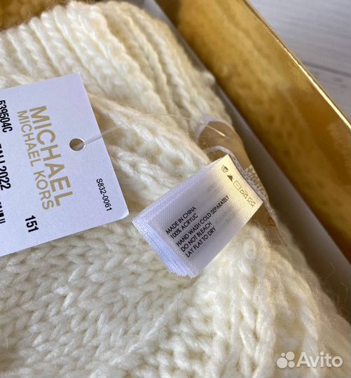 Набор шапка+шарф Michael Kors