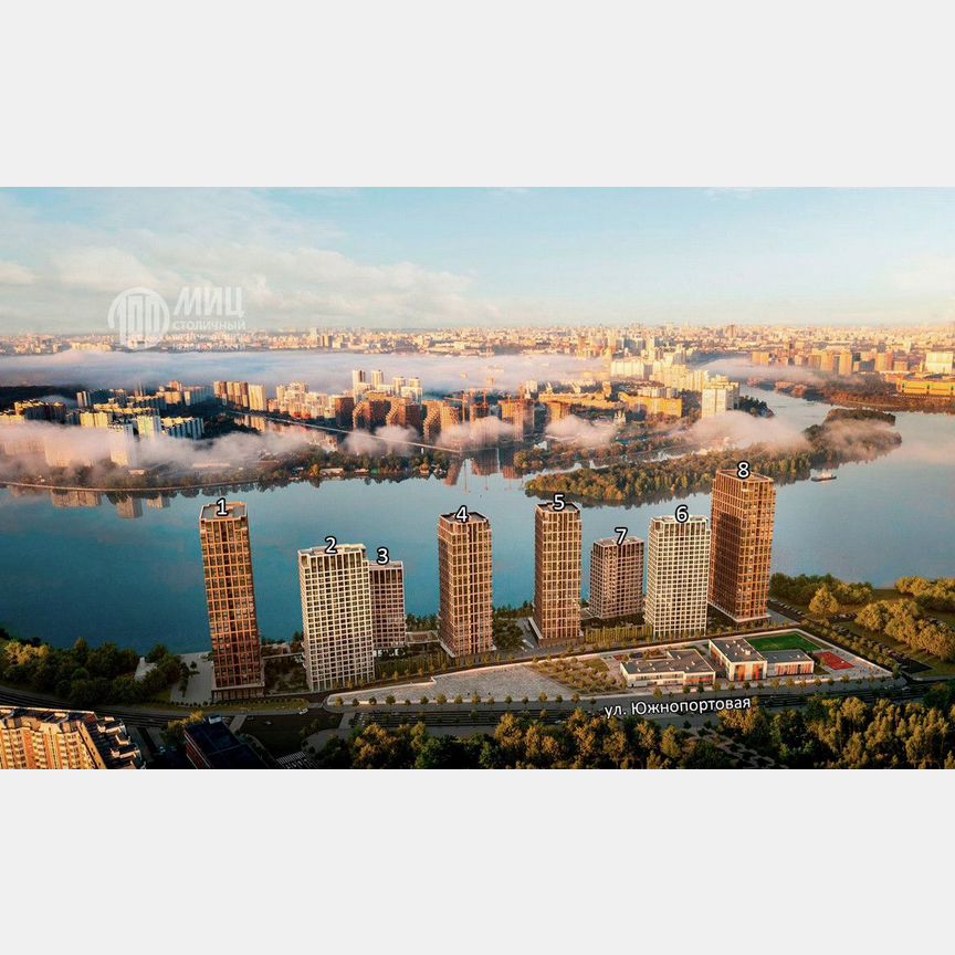 Квартира-студия, 26,3 м², 6/25 эт.