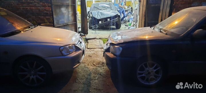 Запчасти на hyundai accent