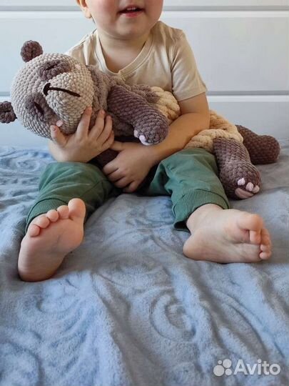 Мягкие вязаные игрушки (ручная работа)