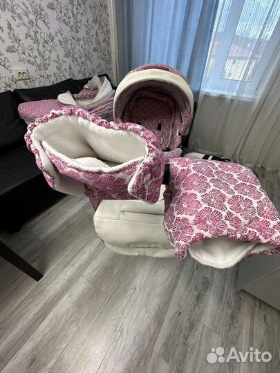 Коляска 2 в 1 bebe mobile