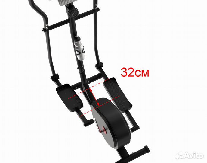 Эллиптический тренажер/Эллипсоид unix Fit SL-300