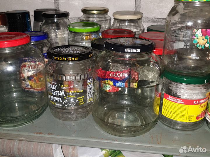 Банки стеклянные