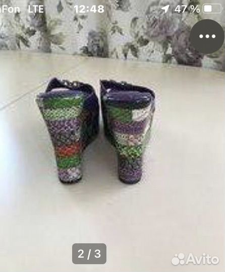 Сабо 38 размер женские