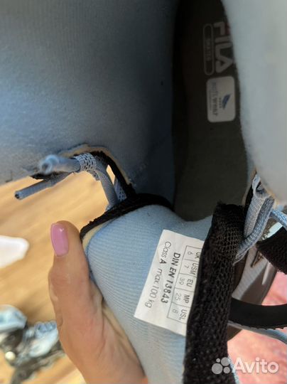 Роликовые коньки женские Fila 38-39 размер