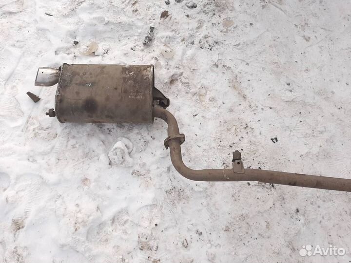 Глушитель основной Toyota Camry V50 2011-2017