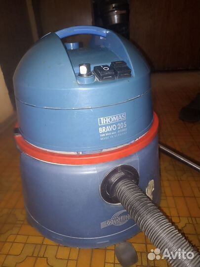 Пылесос Thomas Bravo 20S рабочий на запчасти