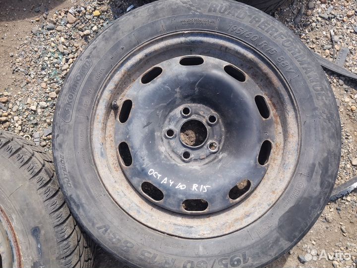 Штампы диски R15 Vag 5x100 Octavia