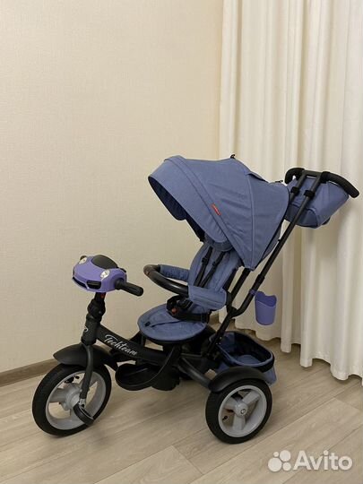 Детский трехколесный велосипед techteam luxury