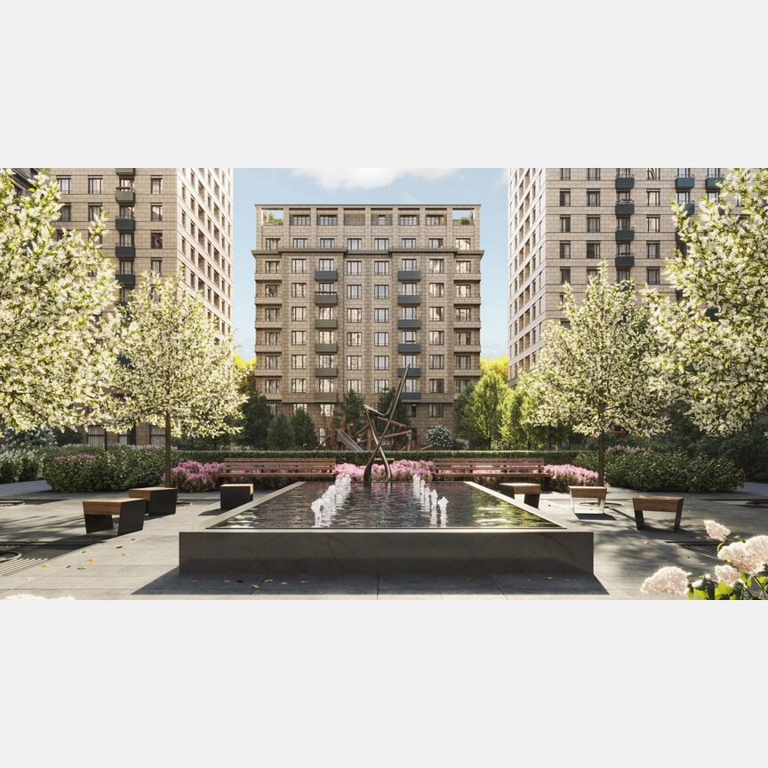 2-к. квартира, 64,4 м², 16/24 эт.