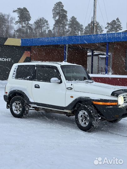 SsangYong Korando 2.3 МТ, 2002, 220 000 км