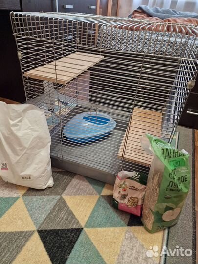 Клетка для грызунов большая