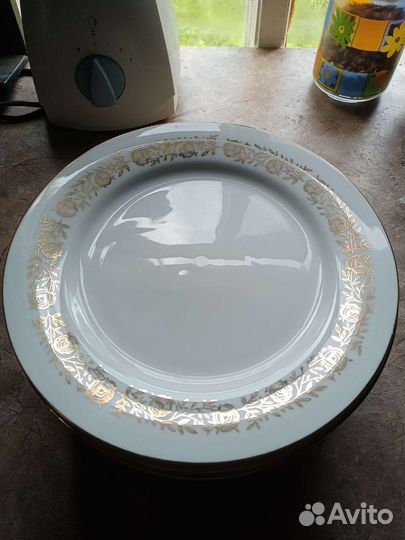 Винтажные японские тарелки 12 штук