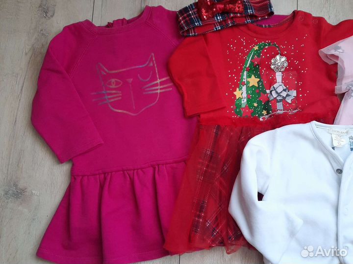 Вещи пакетом на девочку 1 годик