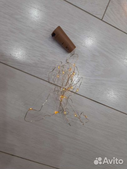 Гирлянда с батарейками