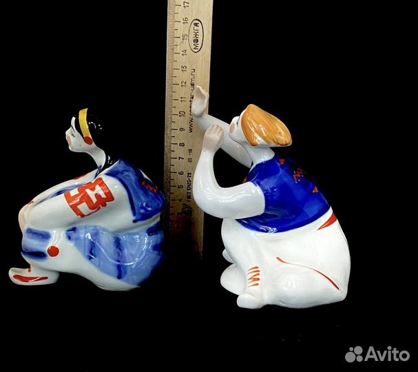 Фарфоровая Статуэтка Гуцулы