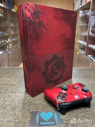 Xbox One S 1000gb Limited Edition Gears of War x