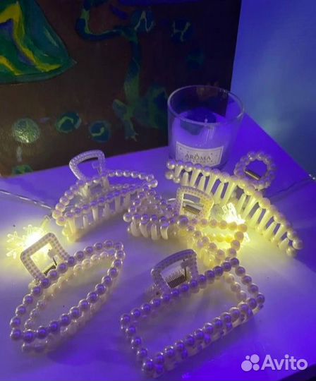 Заколка для волос краб