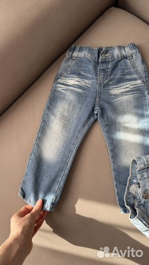 Джинсы для девочки 86 92